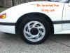 Damage to front right wheel (All wheels replaces with '95 Wheels)